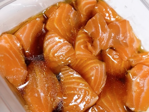 みんな大好き!サーモン漬け